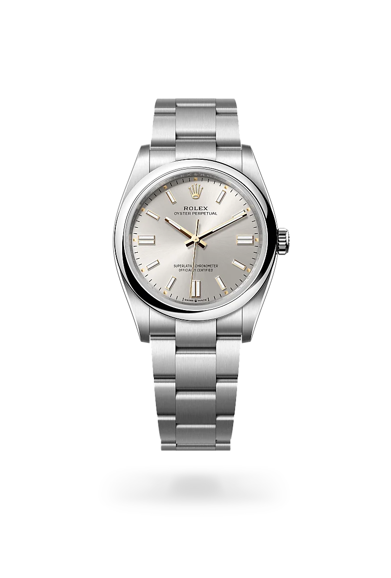 Rolex Oyster Perpetual Oyster, 36 mm, acciaio Oystersteel