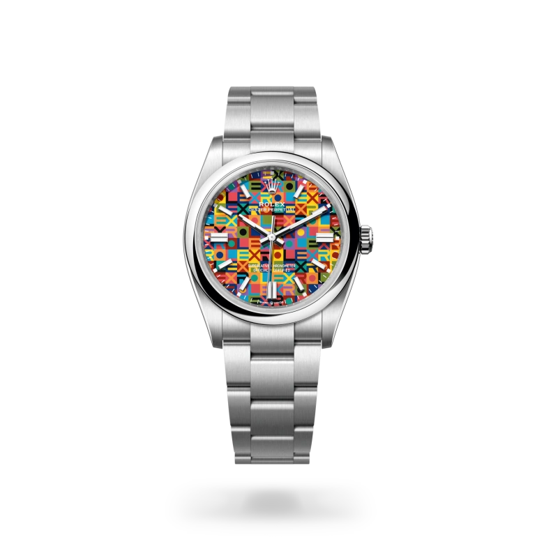 Rolex Oyster Perpetual Oyster, 36 mm, acciaio Oystersteel