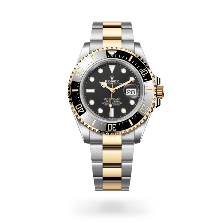 Rolex Sea-Dweller Oyster, 43 mm, Oystersteel and yellow gold