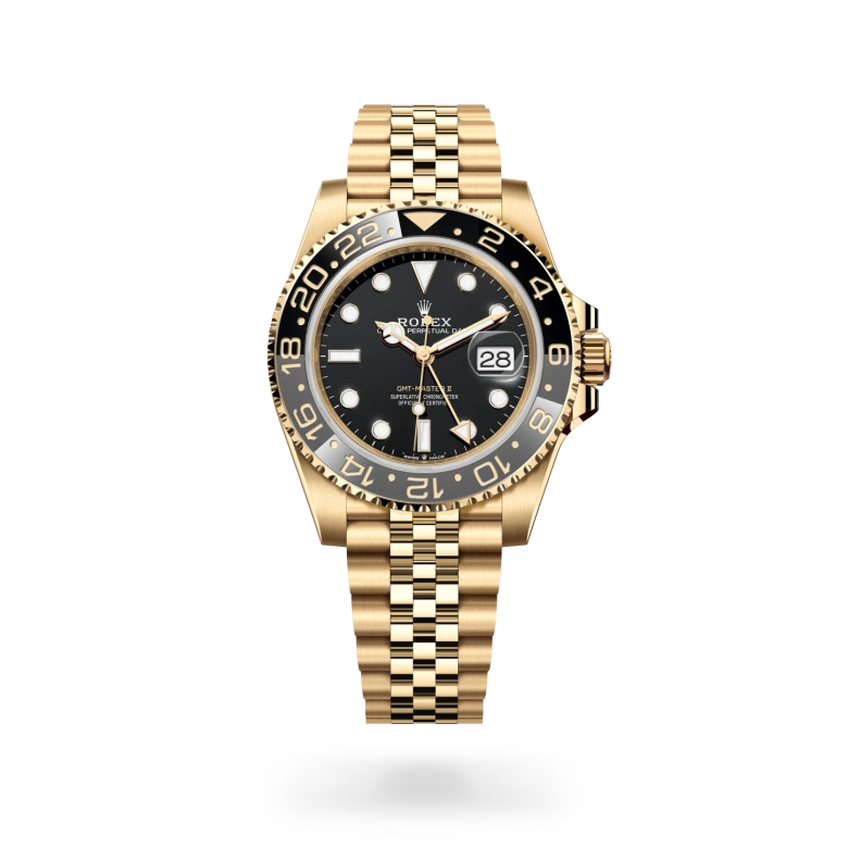 Rolex GMT-Master II Oyster, 40 mm, yellow gold