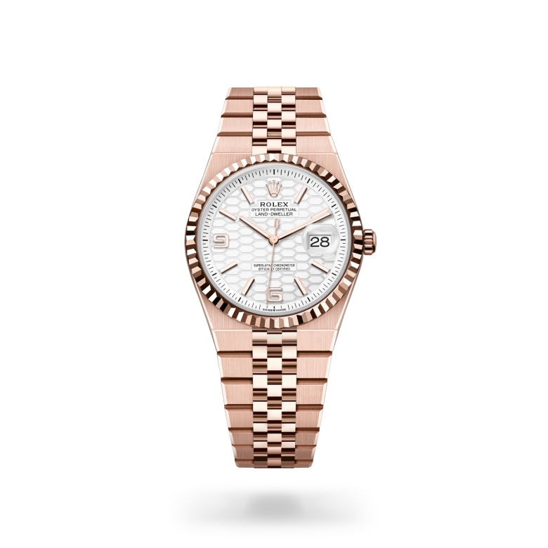 Rolex Land-Dweller Oyster, 36 mm, oro Everose