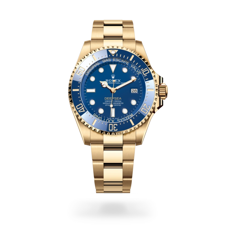 Rolex Deepsea Oyster, 44 mm, yellow gold