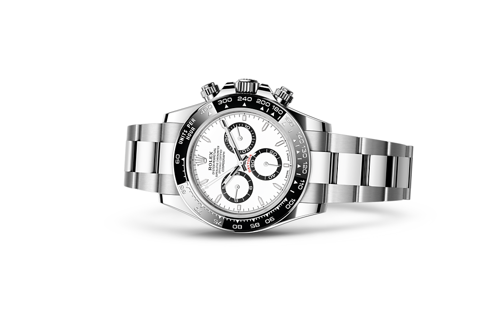 Daytona acciaio quadrante bianco store