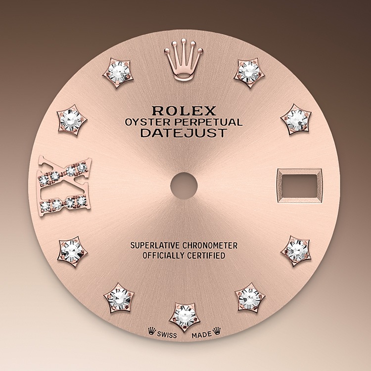 Il quadrante color <i>rosé</i>