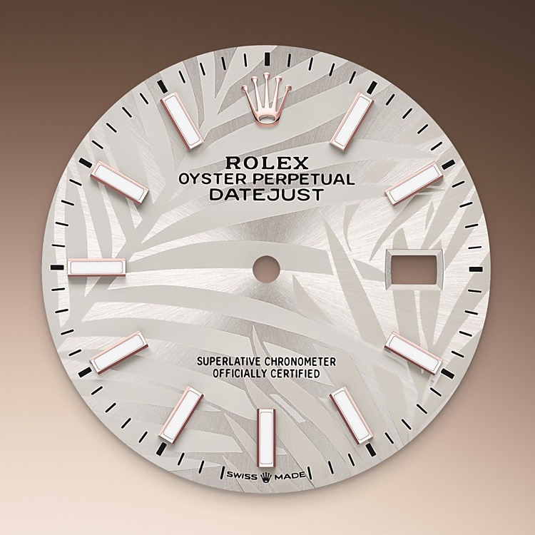 Silver dial