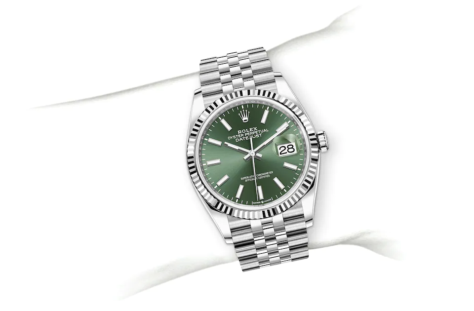 Rolex Datejust in Oystersteel Oystersteel and gold M126234 0051 Bedetti